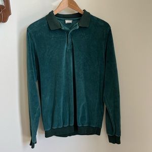 Vintage LL Bean Collared Henley